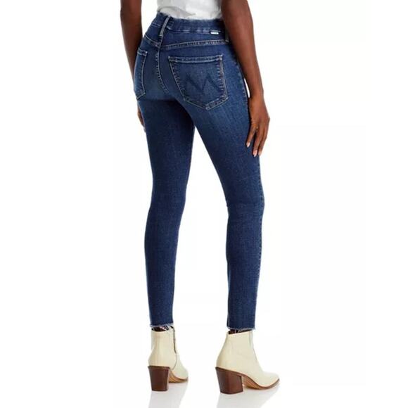 Mother The Looker Ankle Fray Skinny Jeans in Hot Springs Sz 26 - Picture 10 of 10